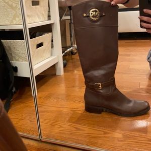 MK Tall Leather Brown Boot